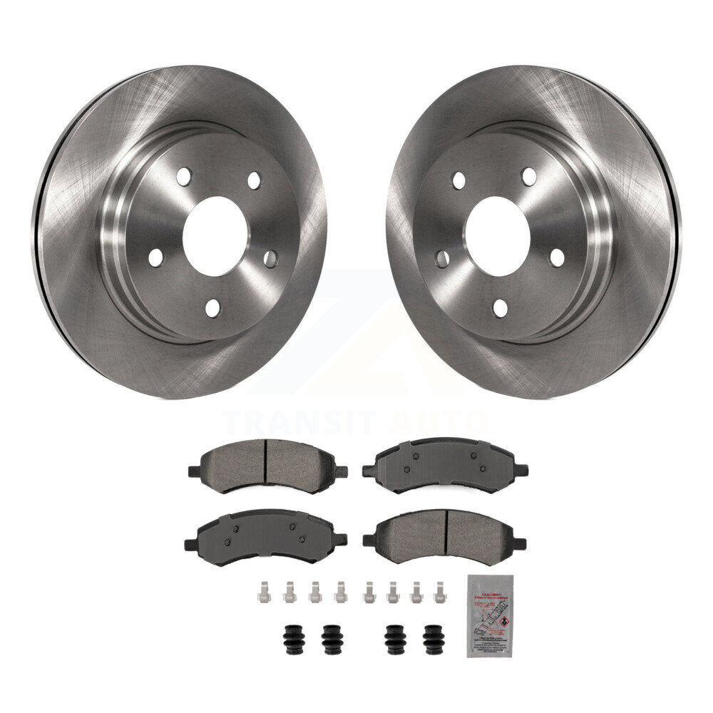 Kit de plaquettes semi-métalliques de Rotor de frein à disque avant, pour Ram 1500 Classic Dodge Chrysler
