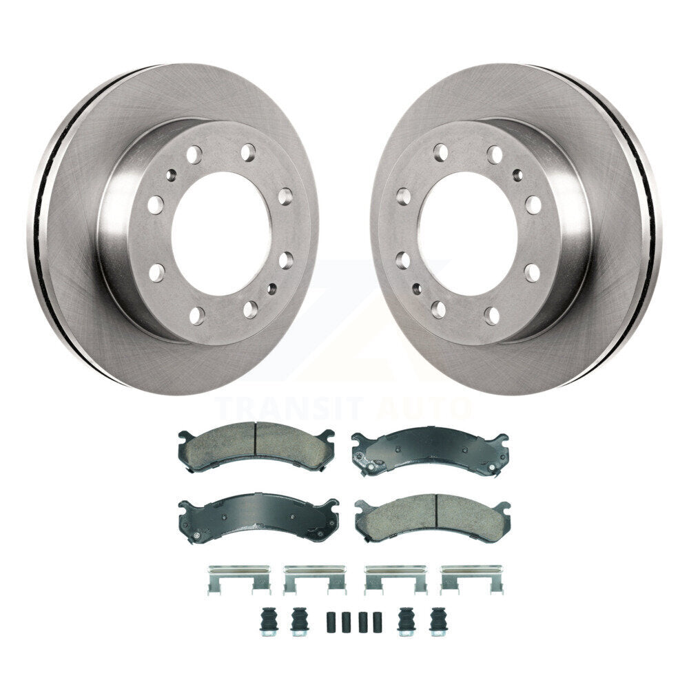 Kit de Rotor de frein avant et de plaquettes en céramique, pour GMC Chevrolet Savana 3500 Express Sierr