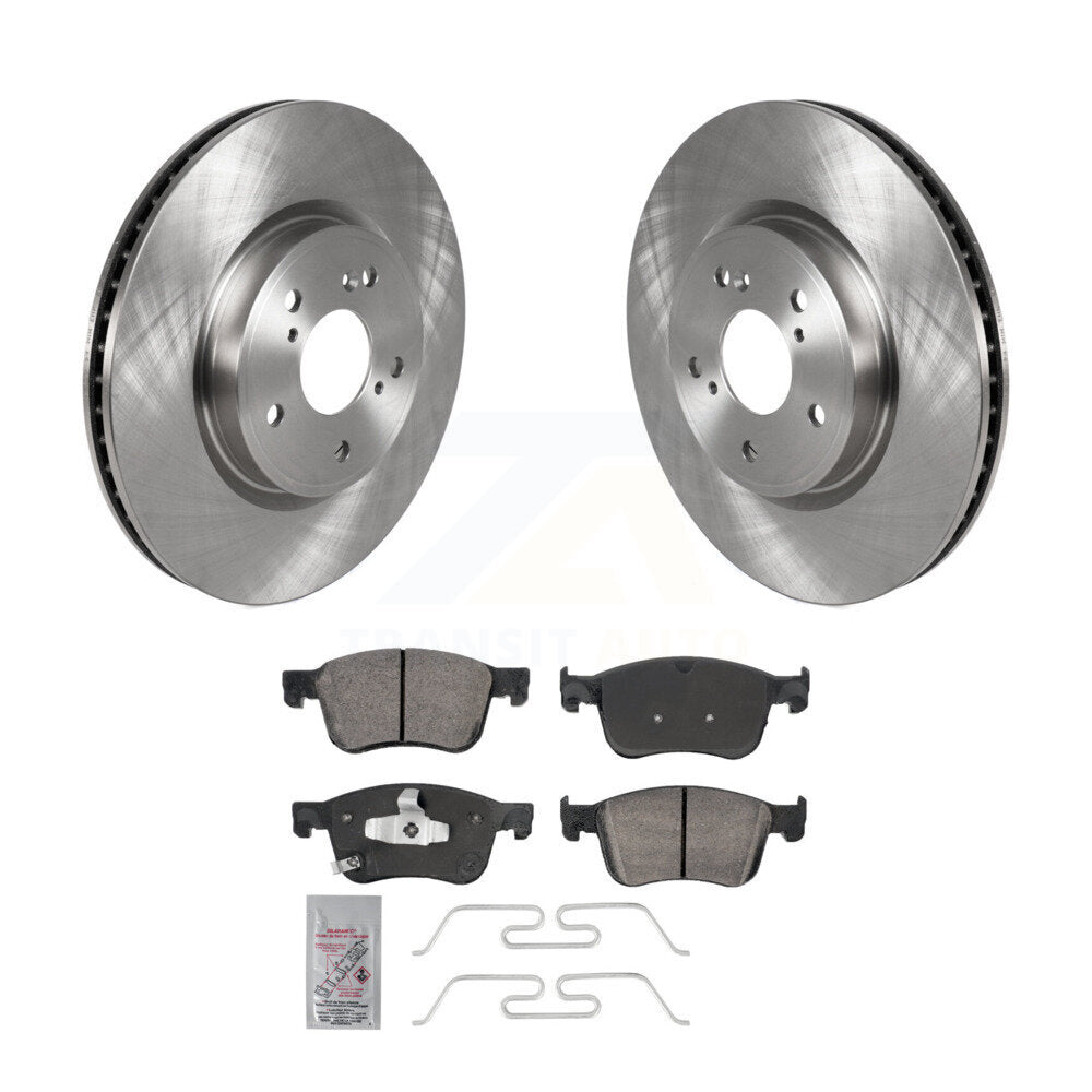 Rotors de frein à disque avant et Kit de plaquettes en céramique pour Honda Civic Accord Acura Integr