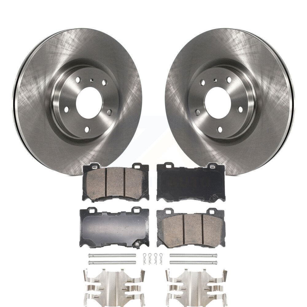 Kit de plaquettes en céramique pour rotors de frein avant pour INFINITI G37 AWD 09-13 avec frein Brembo
