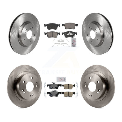 Kit de plaquettes en céramique et de rotors de frein à disque avant et arrière, pour Honda Accord K8A-107242