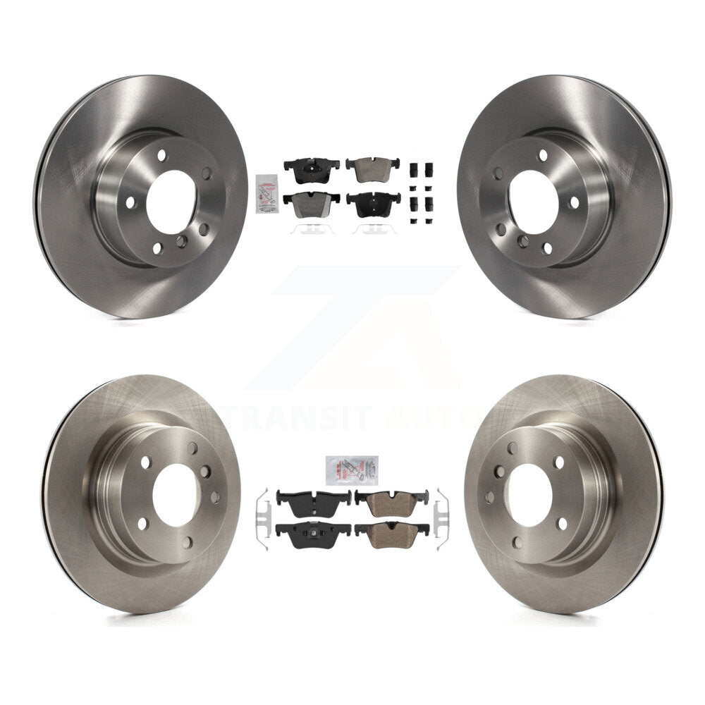 Kit de plaquettes semi-métalliques avant et arrière et disques de frein pour BMW 320i 328d