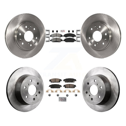 Kit de plaquettes en céramique et Rotor de frein, semi-métalliques, avant et arrière, pour GMC Sierra 1500 Taho