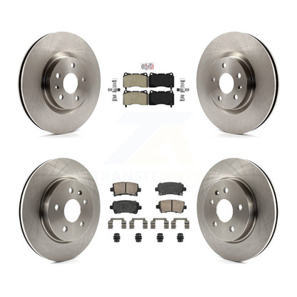 Kit de plaquettes en céramique et de rotors de frein à disque, semi-métalliques avant et arrière, pour Cadillac XT