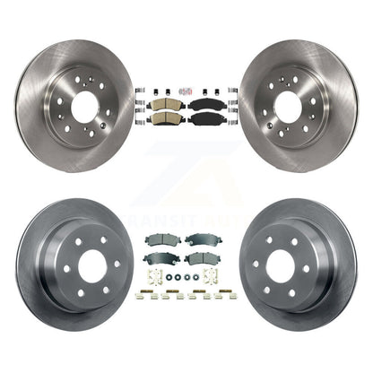 Kit de Rotor de frein à plaquettes semi-métalliques avant et arrière en céramique, pour Chevrolet Silverado GM