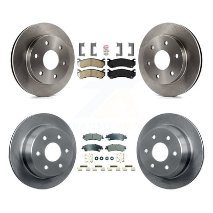 Kit de Rotor de frein à plaquettes semi-métalliques avant et arrière en céramique, pour Chevrolet GMC Silverad