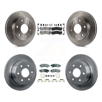 Kit de Rotor de frein à plaquettes semi-métalliques avant et arrière, pour Chevrolet GMC Silverado 1500 X