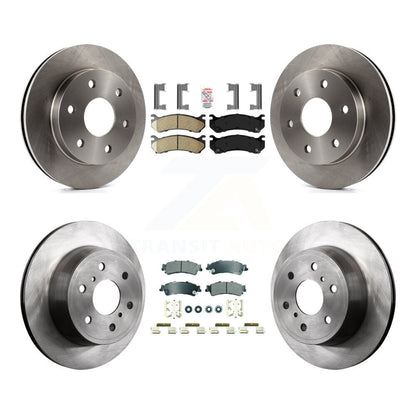 Kit de Rotor de frein à plaquettes semi-métalliques avant et arrière en céramique, pour GMC Sierra 1500 Classi