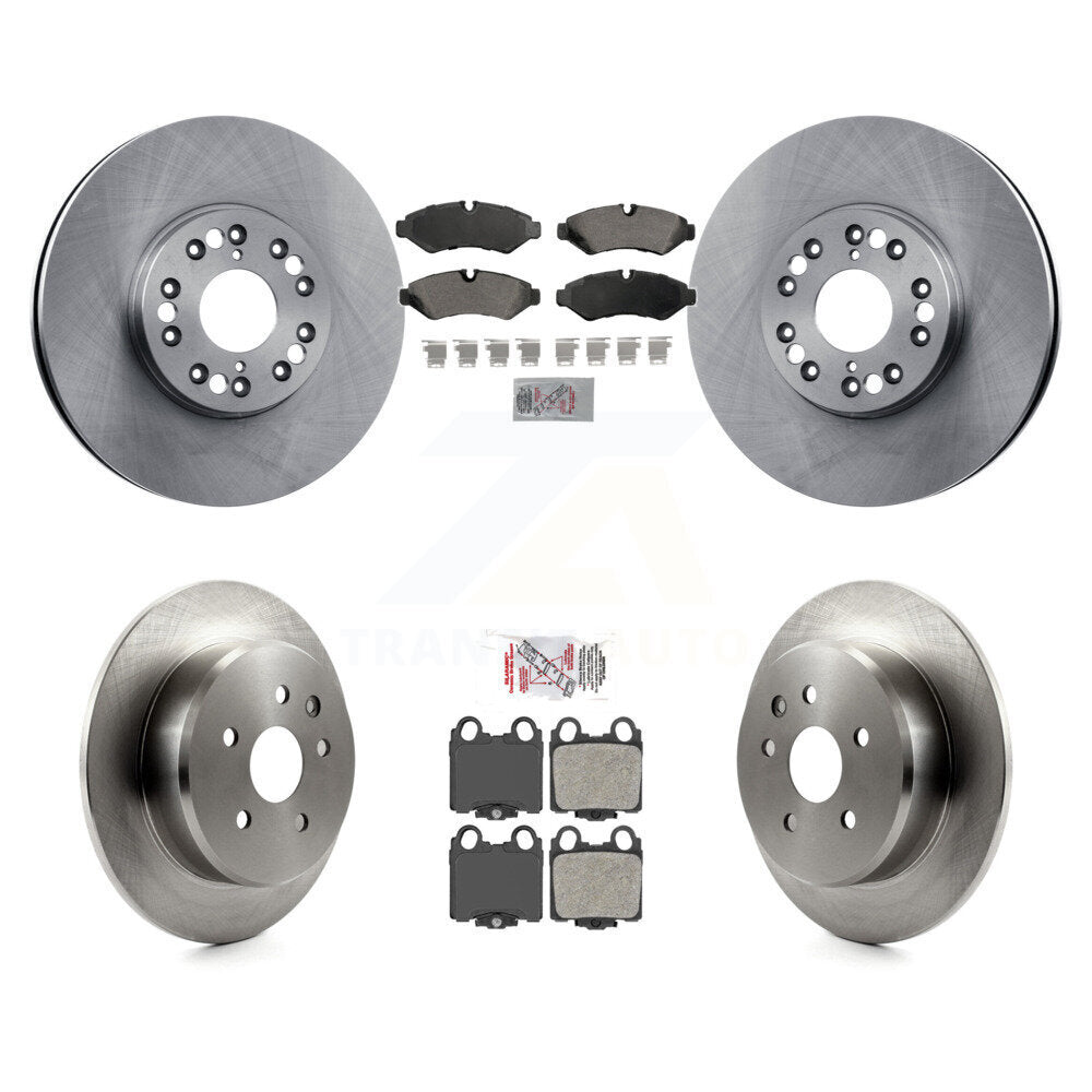 Kit de Rotor de frein à plaquettes semi-métalliques avant et arrière en céramique, pour Lexus SC430 IS300 GS30