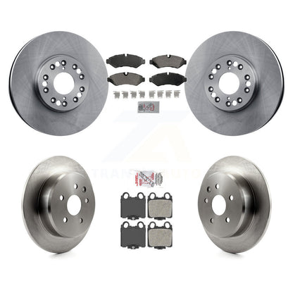 Kit de Rotor de frein à plaquettes semi-métalliques avant et arrière en céramique, pour Lexus SC430 IS300 GS30