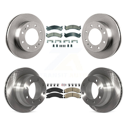 Kit de plaquettes en céramique et Rotor de frein avant et arrière, pour Chevrolet Express 4500 GMC Savan