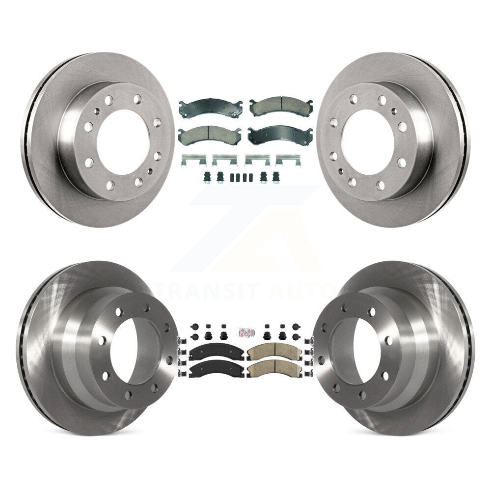 Kit de plaquettes en céramique et Rotor de frein avant et arrière, pour Chevrolet Express 4500 GMC Savan