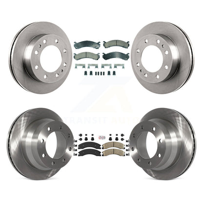 Kit de plaquettes en céramique et Rotor de frein avant et arrière, pour Chevrolet Express 4500 GMC Savan
