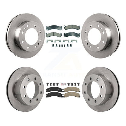 Kit de plaquettes en céramique et de rotors de frein à disque avant et arrière, pour Chevrolet Express 4500