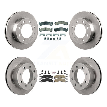 Kit de plaquettes en céramique et de rotors de frein à disque avant et arrière, pour Chevrolet Express 4500