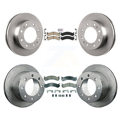 Kit de plaquettes en céramique et Rotor de frein avant et arrière, pour Chevrolet GMC Silverado 3500 Sierr