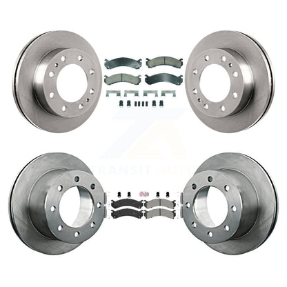 Kit de Rotor de frein à plaquettes semi-métalliques avant et arrière en céramique, pour Chevrolet GMC Silverad