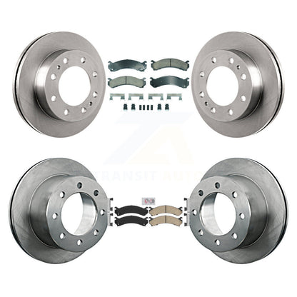 Kit de plaquettes en céramique et Rotor de frein avant et arrière, pour Chevrolet GMC Silverado 3500 Sierr