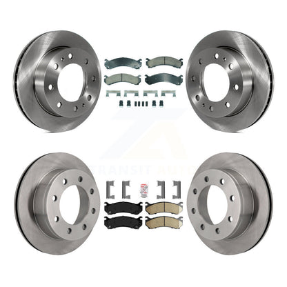 Kit de rotors de frein à plaquettes en céramique avant et arrière, pour Chevrolet GMC Sierra 2500 HD 3500 X