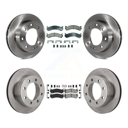 Kit de Rotor de frein à plaquettes semi-métalliques avant et arrière en céramique, pour Chevrolet GMC Sierra H
