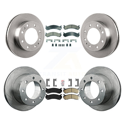 Kit de plaquettes en céramique et de rotors de frein à disque avant et arrière, pour GMC Sierra 3500 Classic