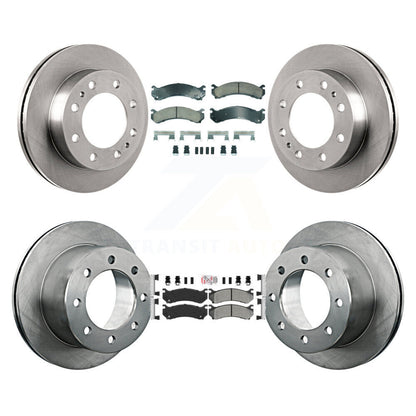 Kit de Rotor de frein à plaquettes semi-métalliques avant et arrière en céramique, pour GMC Sierra 3500 Classi