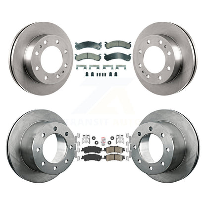 Kit de plaquettes en céramique et de rotors de frein à disque avant et arrière, pour GMC Sierra 3500 2001