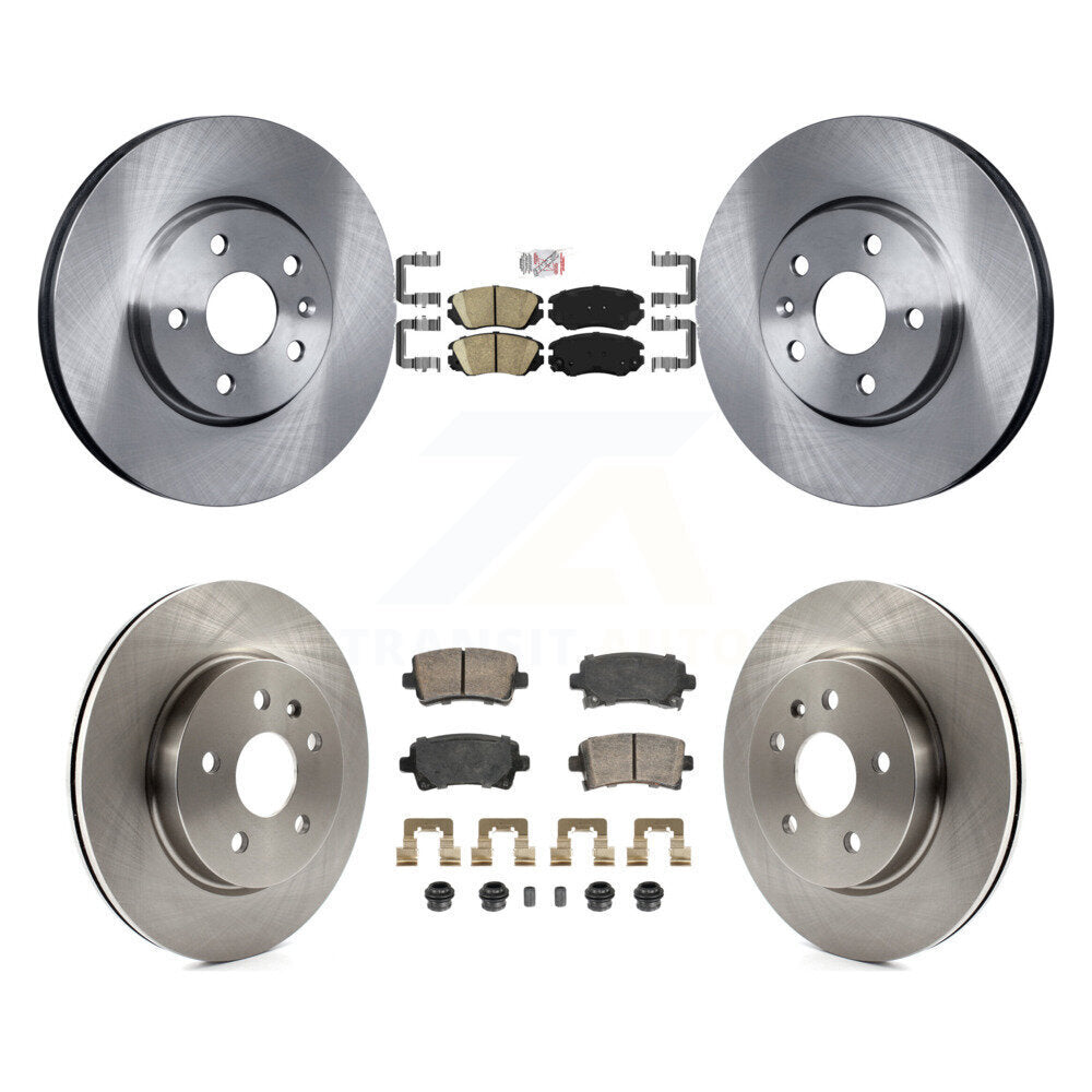 Kit de Rotors de frein à disque en céramique avant et arrière, pour Chevrolet Malibu Buick LaCross