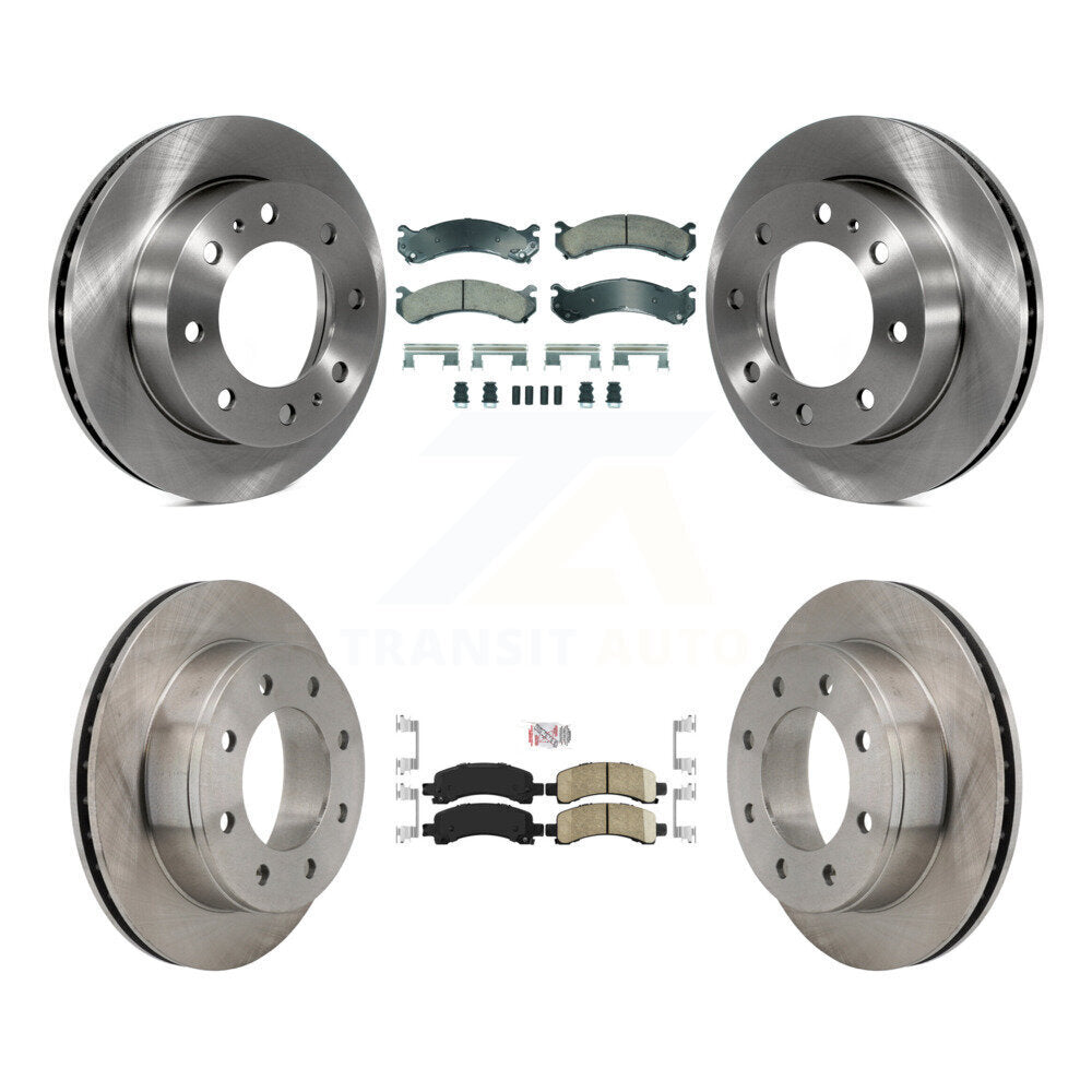 Kit de plaquettes en céramique et Rotor de frein avant et arrière, pour Chevrolet Express 2500 GMC Savan