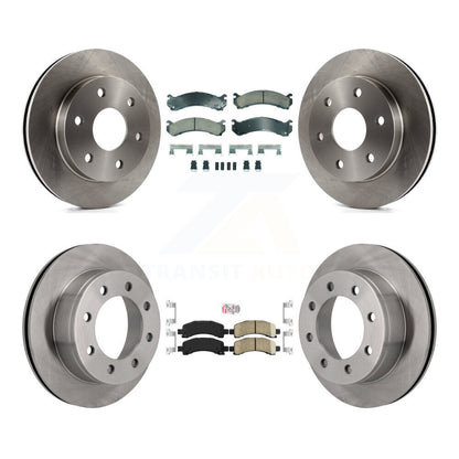Kit de Rotor de frein à plaquettes en céramique avant et arrière, pour GMC Savana 2006 2500 avec 7300 Lb GV