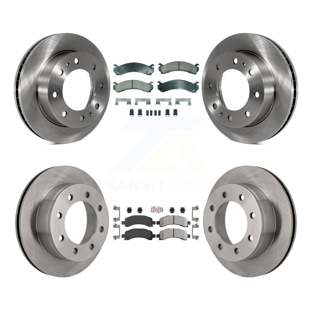 Kit de Rotor de frein à plaquettes semi-métalliques avant et arrière en céramique, pour GMC Savana 2500 Expres
