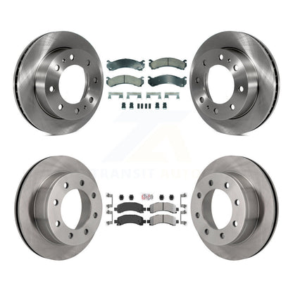Kit de Rotor de frein à plaquettes semi-métalliques avant et arrière en céramique, pour GMC Savana 2500 Expres