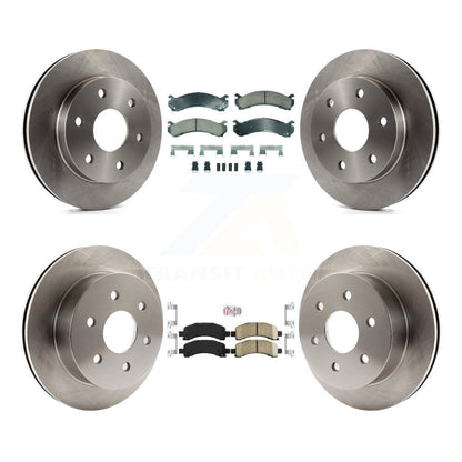 Kit de plaquettes en céramique et Rotor de frein avant et arrière, pour Chevrolet Express 2500 GMC Savan