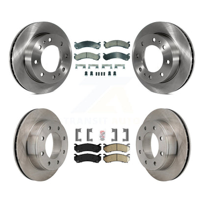 Kit de plaquettes en céramique et Rotor de frein avant et arrière, pour Chevrolet GMC Sierra 2500 HD Humme