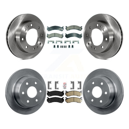 Kit de rotors de frein à plaquettes en céramique avant et arrière, pour Chevrolet Silverado 2500 HD Suburba