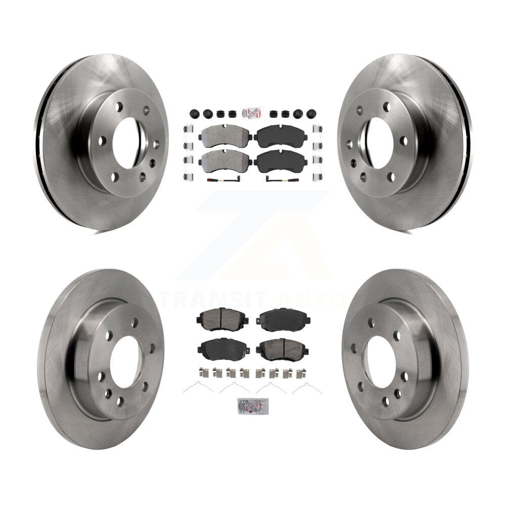 Kit de plaquettes semi-métalliques avant et arrière et rotor de frein, pour Mercedes-Benz Sprinter 250