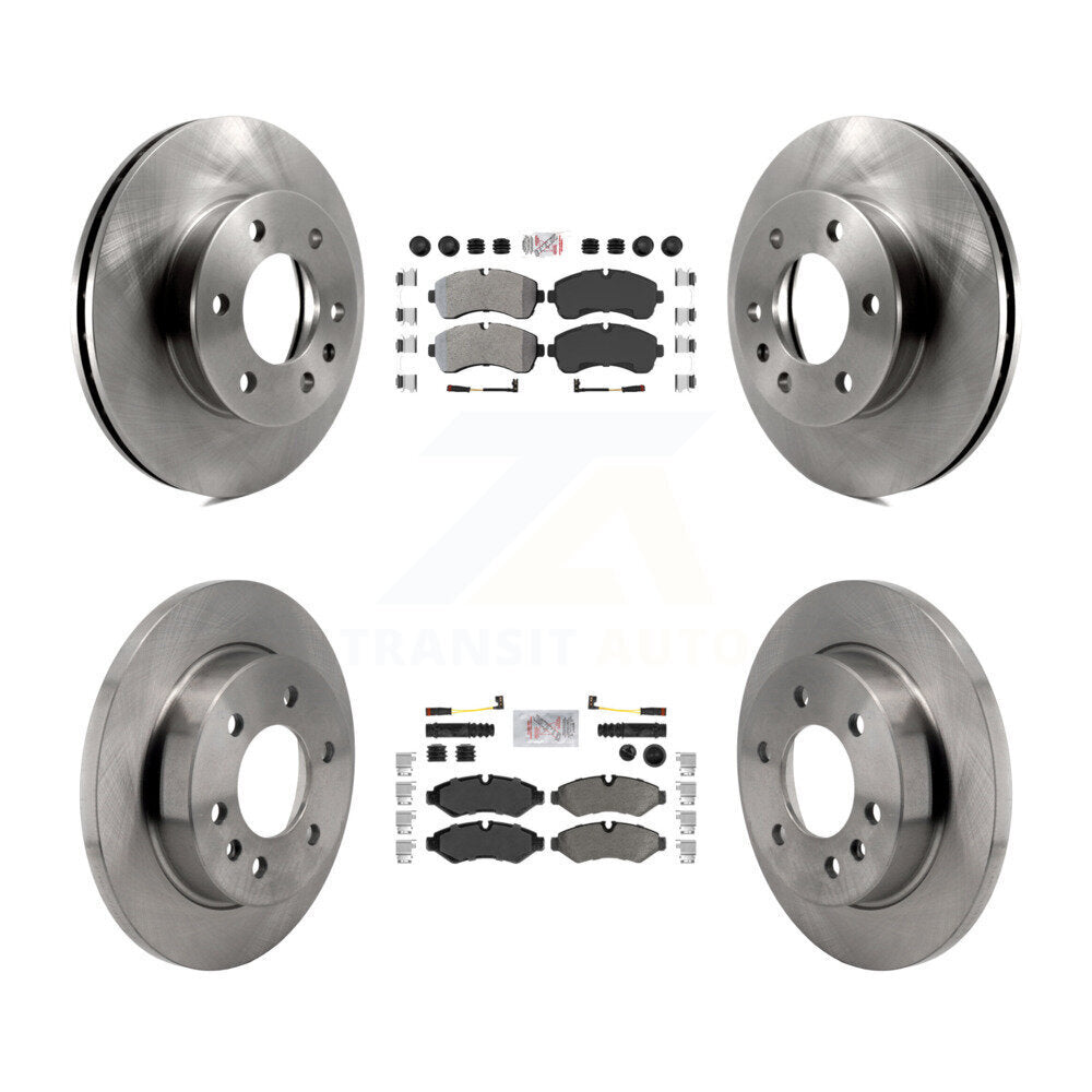 Kit de plaquettes semi-métalliques avant et arrière et rotor de frein, pour Mercedes-Benz Sprinter 250