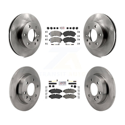 Kit de plaquettes semi-métalliques avant et arrière et rotor de frein, pour Mercedes-Benz Sprinter 250
