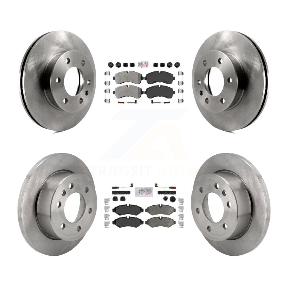Kit de plaquettes semi-métalliques avant et arrière et rotor de frein, pour Mercedes-Benz Sprinter 250