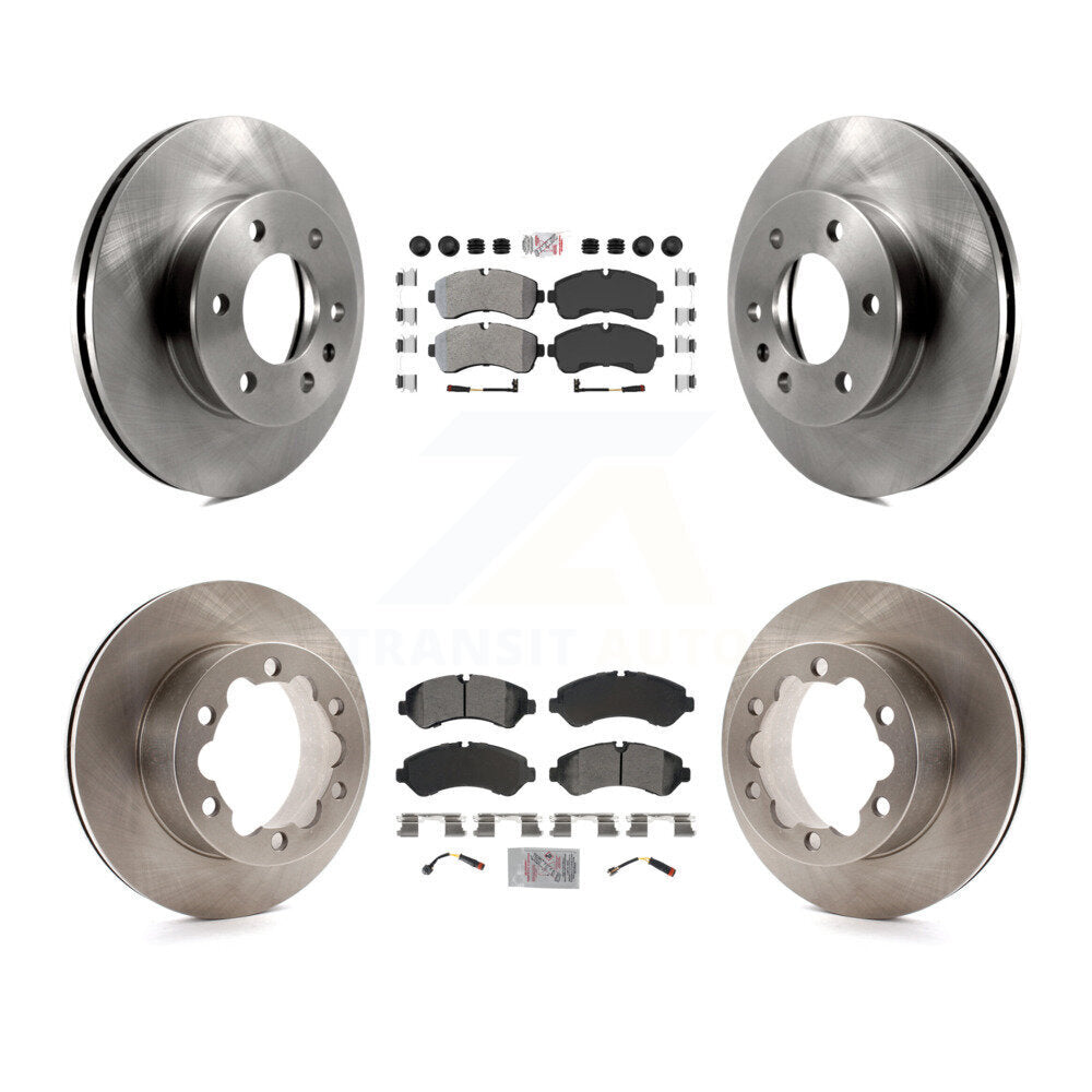 Kit de plaquettes semi-métalliques avant et arrière et Rotor de frein, pour Mercedes-Benz Sprinter 350