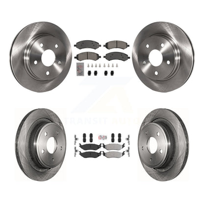 Kit de Rotor de frein à plaquettes semi-métalliques avant et arrière, pour Ram 1500 Classic Dodge Chrysler