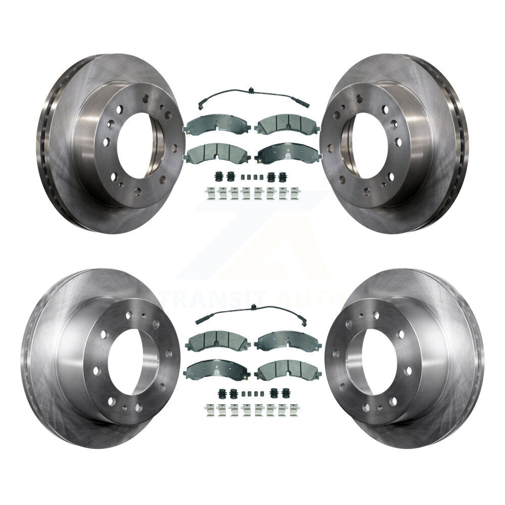 Kit de plaquettes et disques de frein semi-métalliques avant et arrière, pour GMC Chevrolet Sierra 2500 H