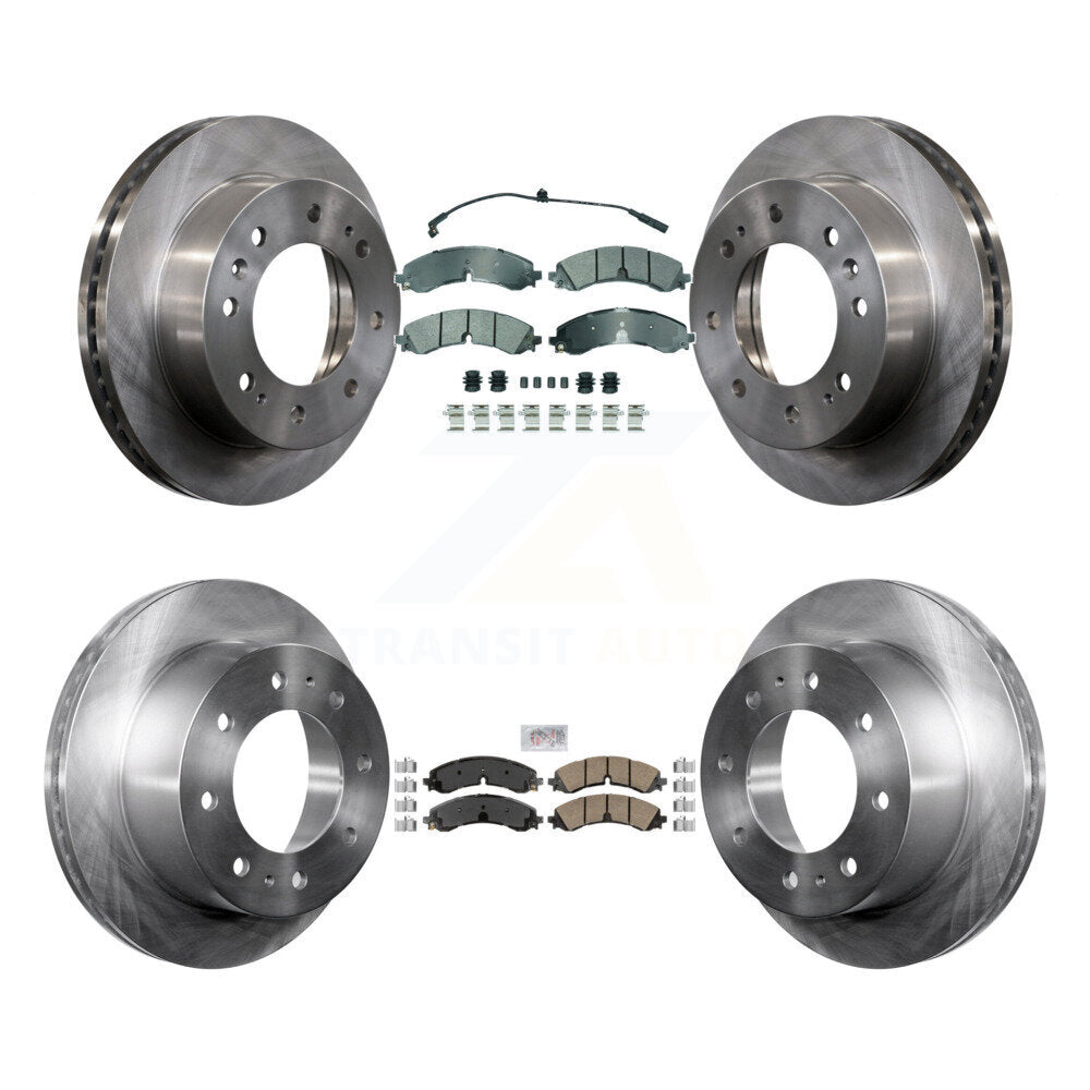 Kit de Rotor de frein à plaquettes en céramique, semi-métallique, avant et arrière, pour GMC Chevrolet Sierra H