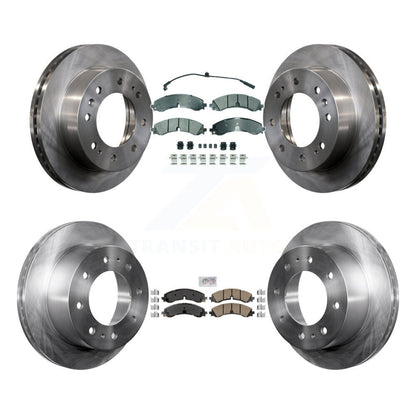 Kit de Rotor de frein à plaquettes en céramique, semi-métallique, avant et arrière, pour GMC Chevrolet Sierra H