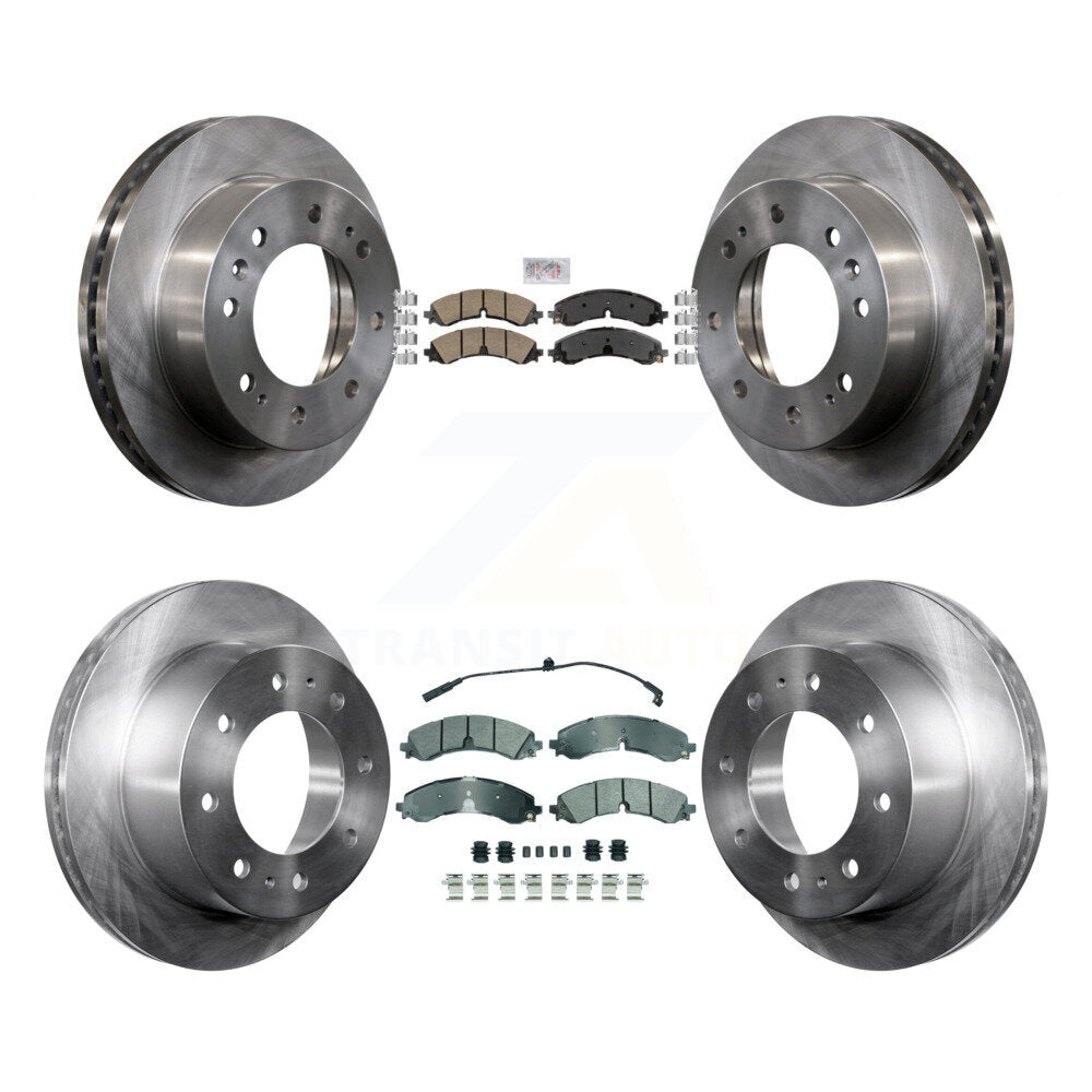 Kit de Rotor de frein à plaquettes semi-métalliques avant et arrière en céramique, pour GMC Chevrolet Sierra H