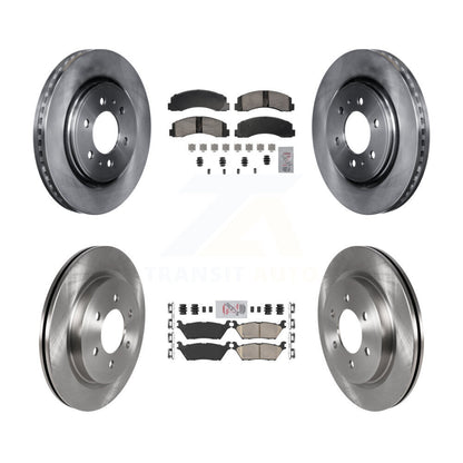 Kit de plaquettes de frein en céramique et disques de frein avant et arrière, pour Ford F-150 Expedition Lincol