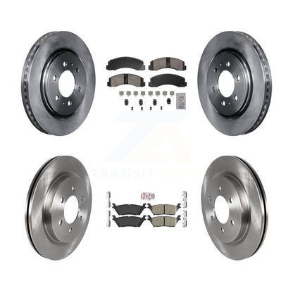 Kit de plaquettes de frein en céramique et disques de frein avant et arrière, pour Ford F-150 Expedition Lincol