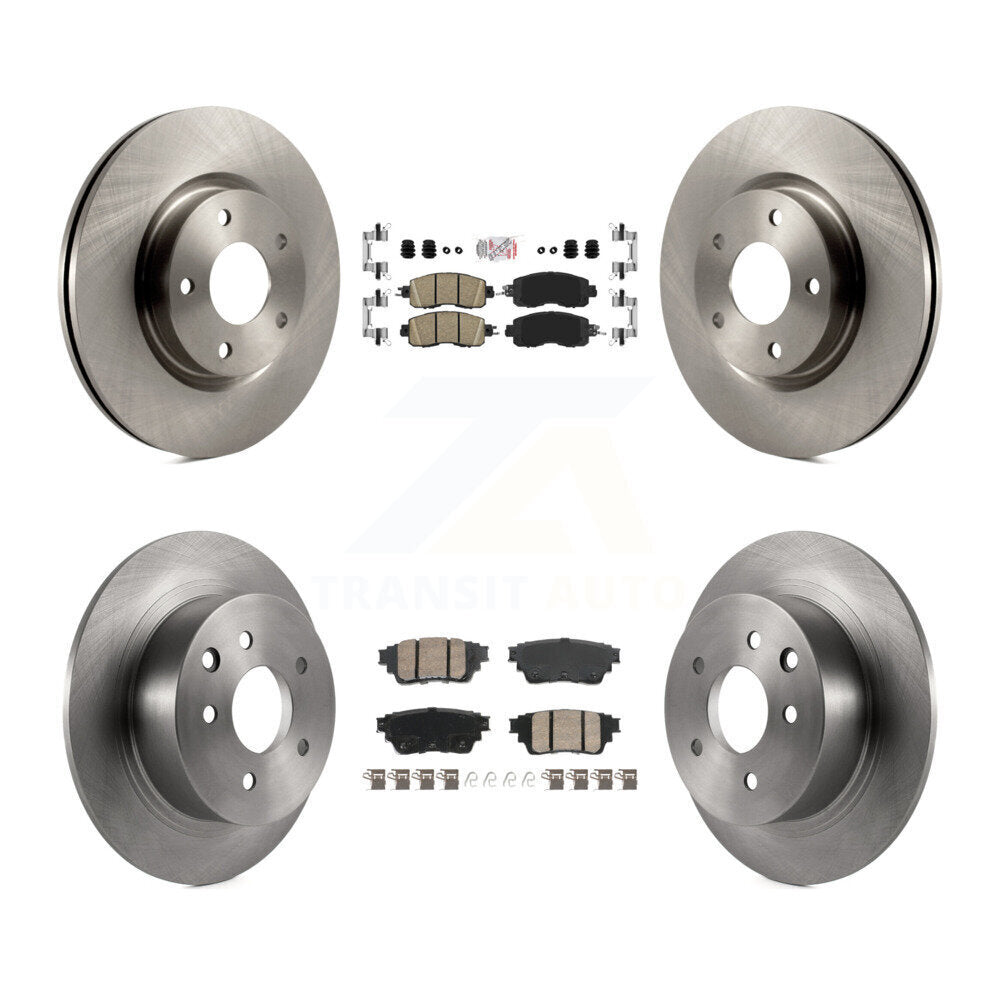 Kit de plaquettes en céramique et de disques de frein avant et arrière, pour Nissan Altima AW 2019 – 2020