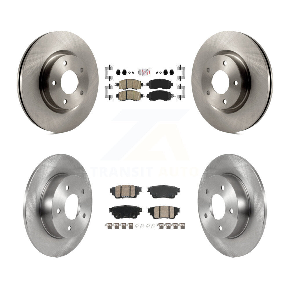 Kit de plaquettes en céramique et de disques de frein avant et arrière, pour Nissan Altima K8A-107421