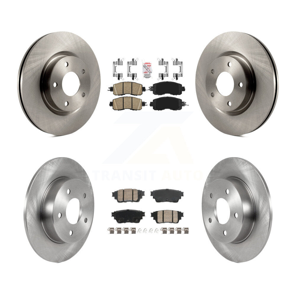 Kit de plaquettes en céramique et de disques de frein avant et arrière, pour Nissan Altima K8A-107423